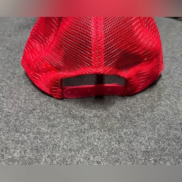 Vintage 80s Coca-Cola Classic Trucker Hat – Retro Red Foam & Mesh Snapback - Picture 3 of 5